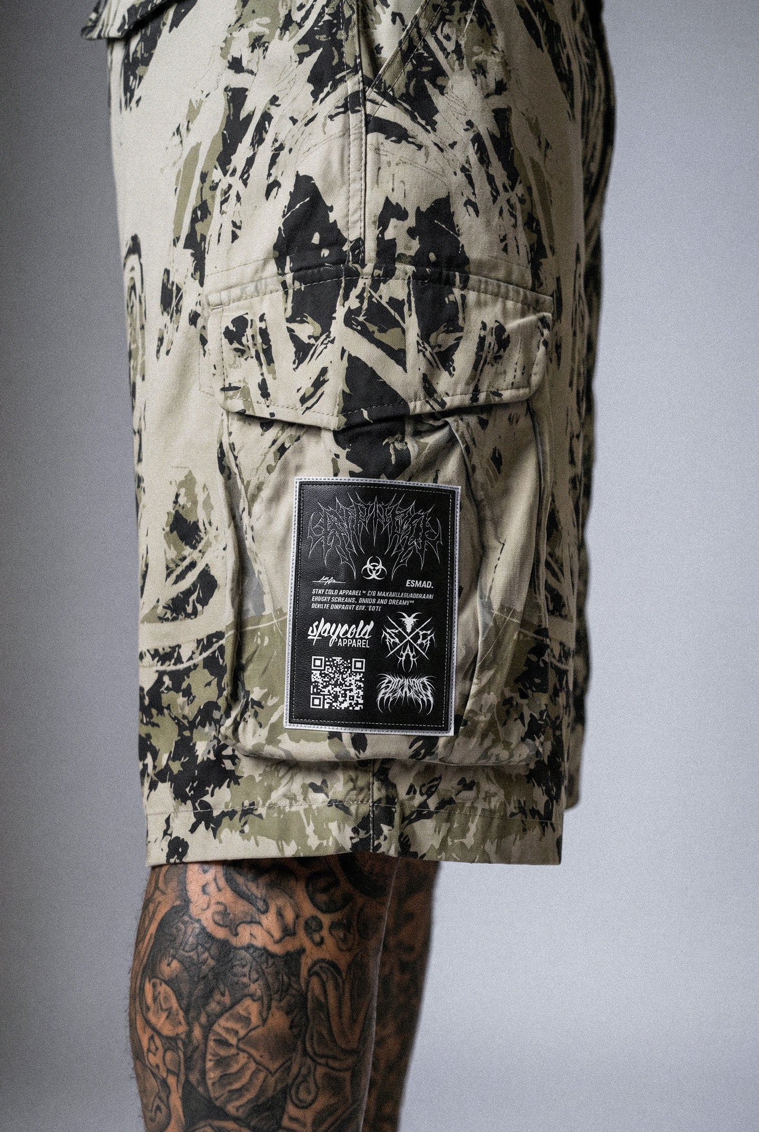 Fleshbound (Sand) - Cargo Shorts (260GSM)