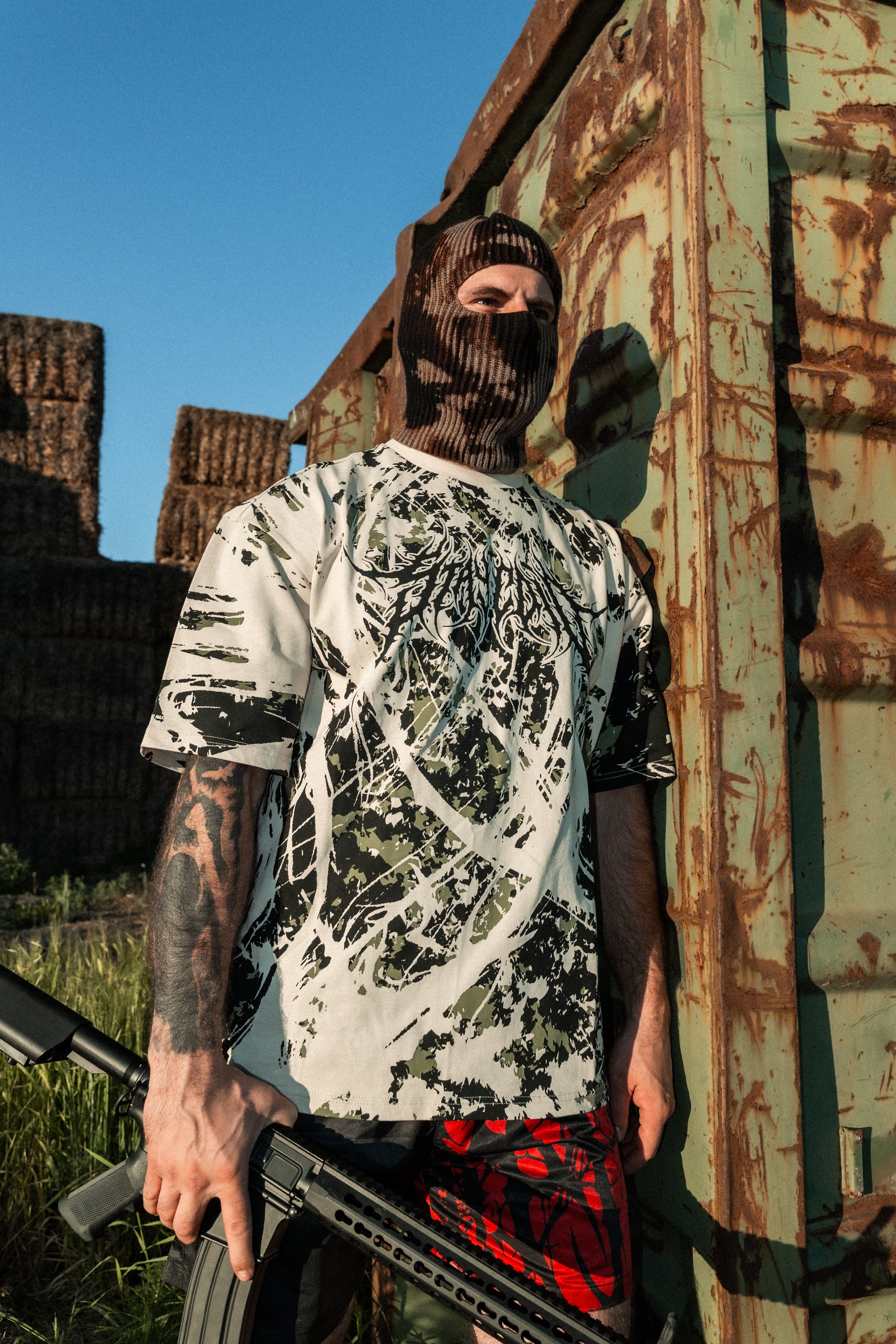Fleshbound (Sand) - Heavy Oversized T-Shirt (250GSM)