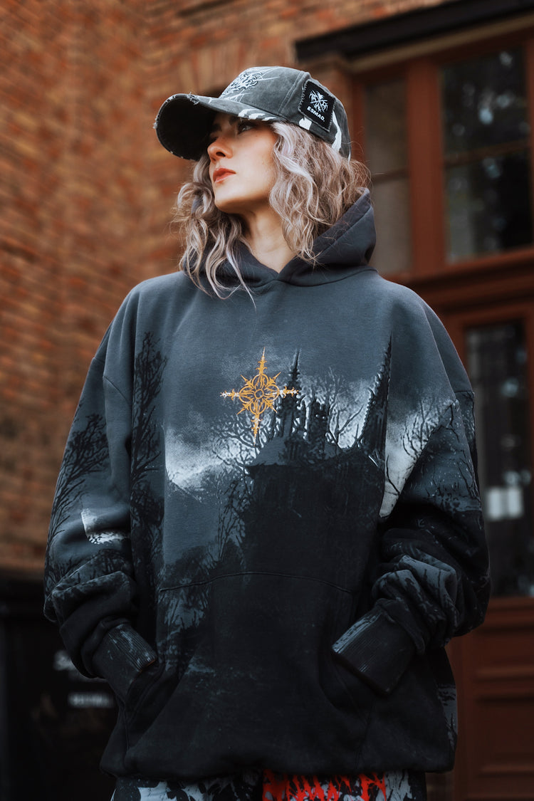 Full Moon Ritual - Customized Oversized Hoodie (350GSM) Image 3