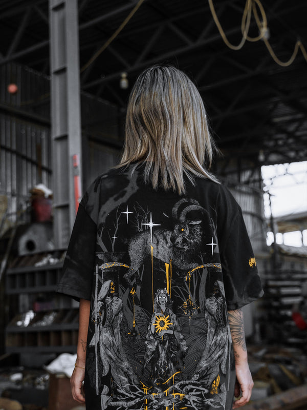 Full Moon Ritual - Customized Regular T-Shirt 200GSM Lifestyle Image