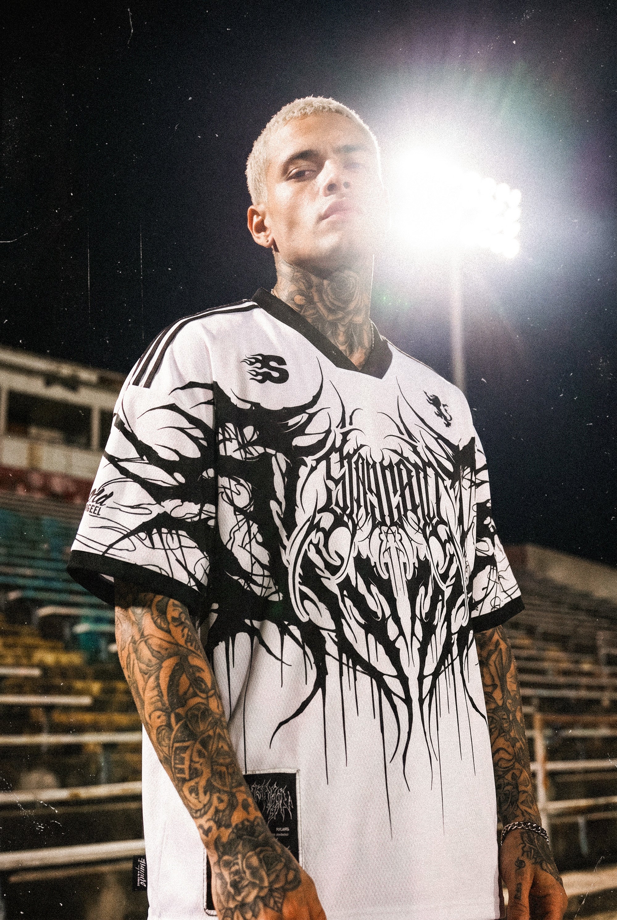 Galactico (white) - Oversized Jersey (260GSM)