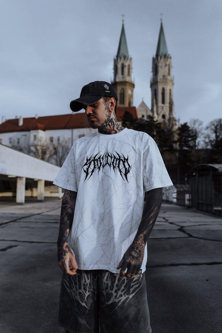 Graveborn (white) - Regular T-Shirt (200GSM) Image 4