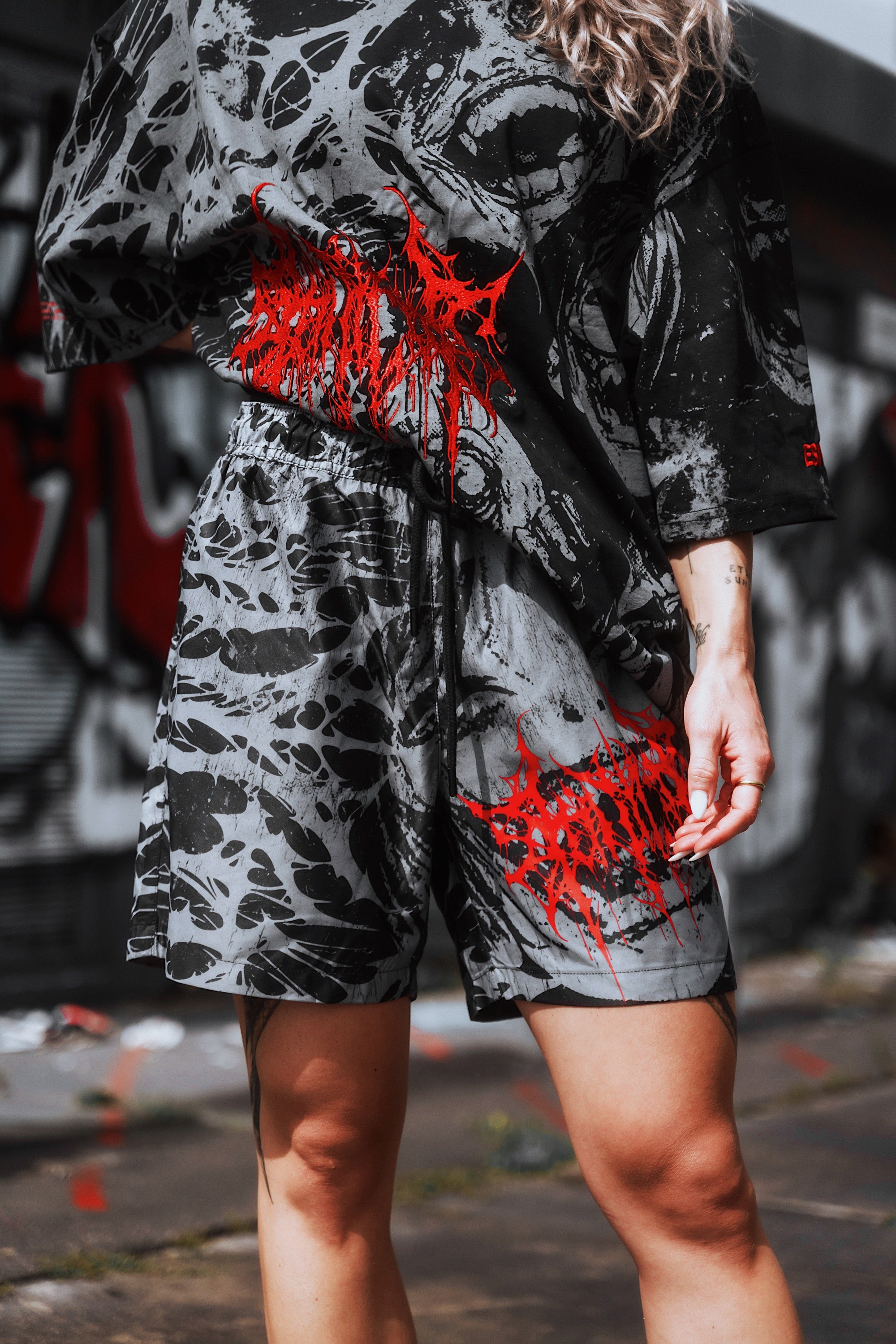 Grinfrost (black) - Swim Shorts