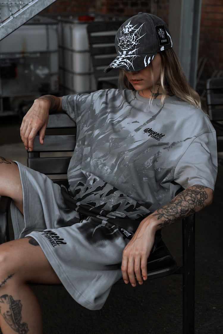Hellwire (grey) - Regular T-Shirt (200GSM) Image 4