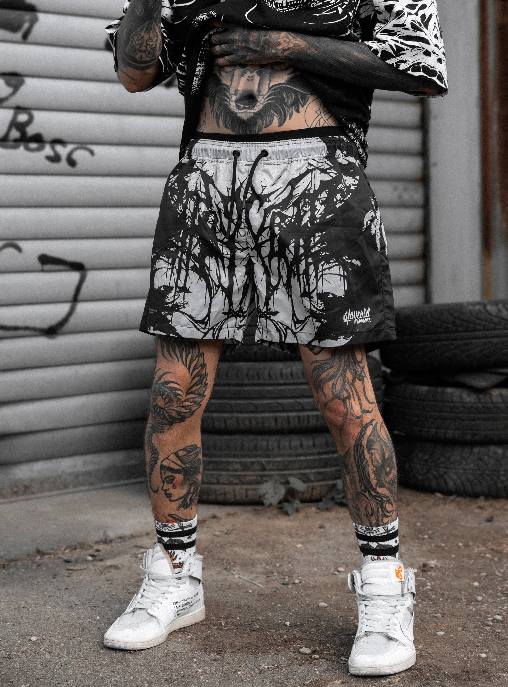 Killsilver (black) - Swim Shorts