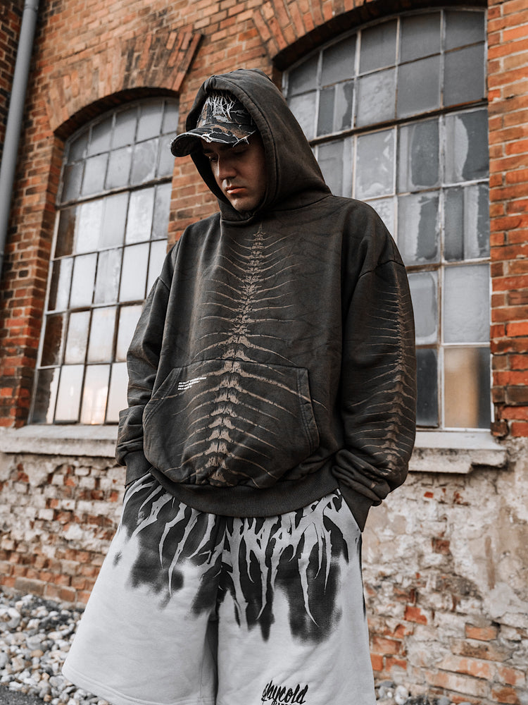 Lineage Of Dusk - Heavy Oversized Hoodie (400GSM) Image 5