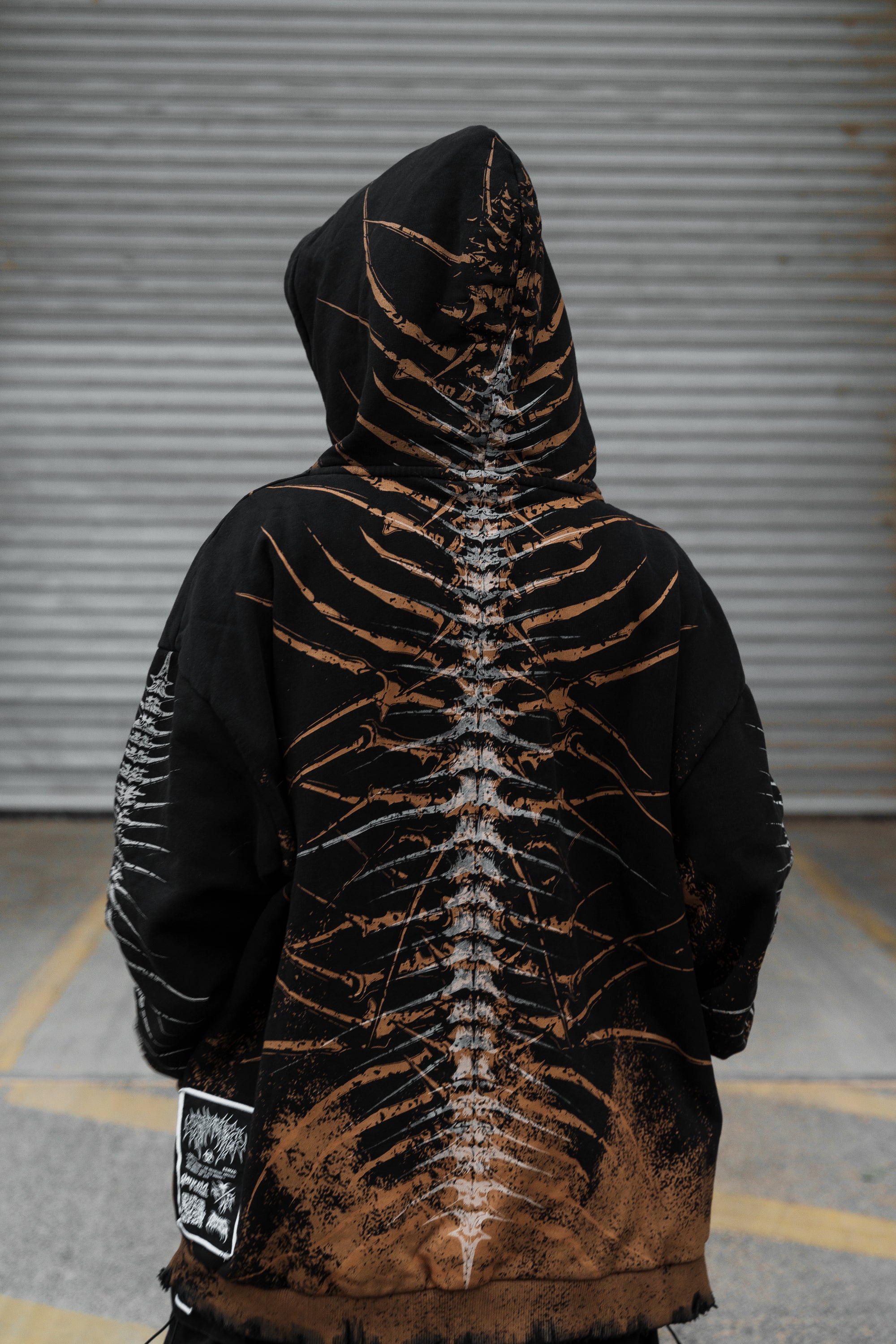 Lineage Of Dusk (ocker) - Heavy Oversized Hoodie (400GSM)