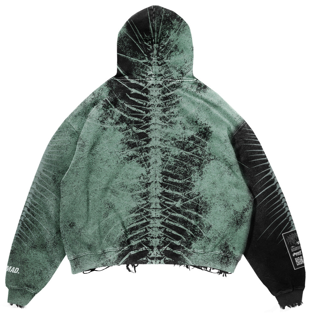 Lineage Of Dusk (Menthol) - Heavy Oversized Hoodie (400GSM)