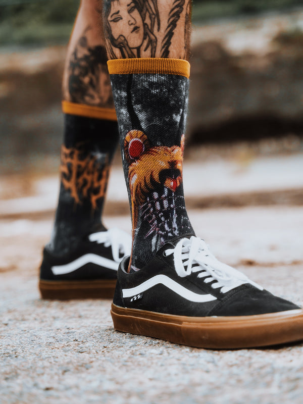 Moon Maiden (mixed) - Comfort Socks Lifestyle Image