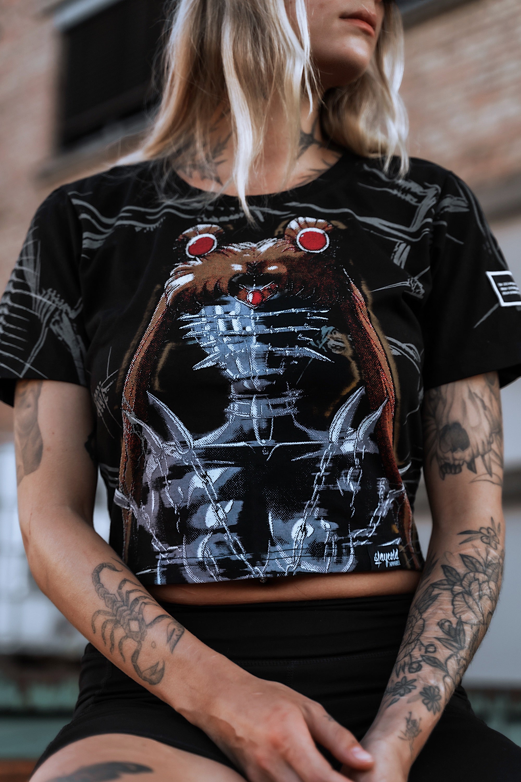 Moon Maiden (Custom) - Crop T-Shirt (200GSM)