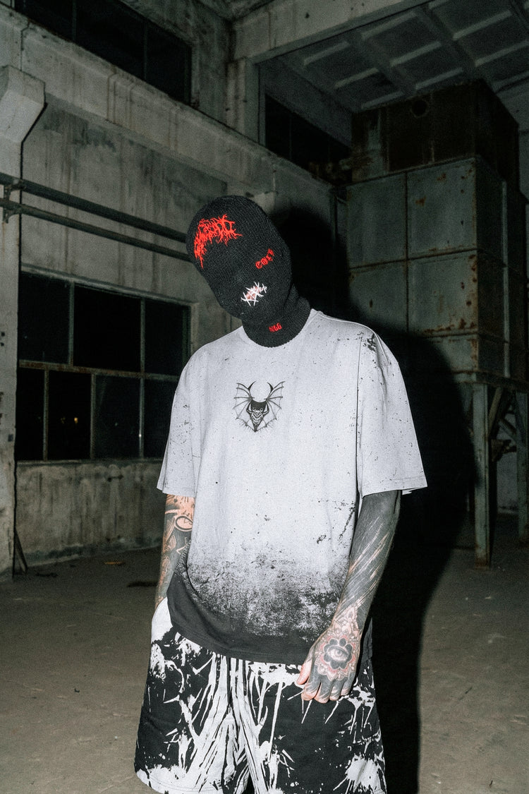 Moonthirst (grey grunge) - Oversized T-Shirt (200GSM) Image 6