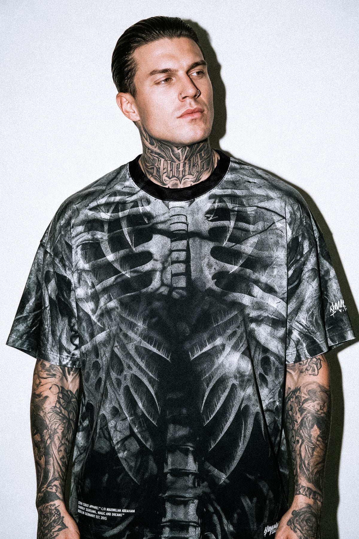 Mortal Shell (Black) - Heavy Oversized T-Shirt (250GSM)