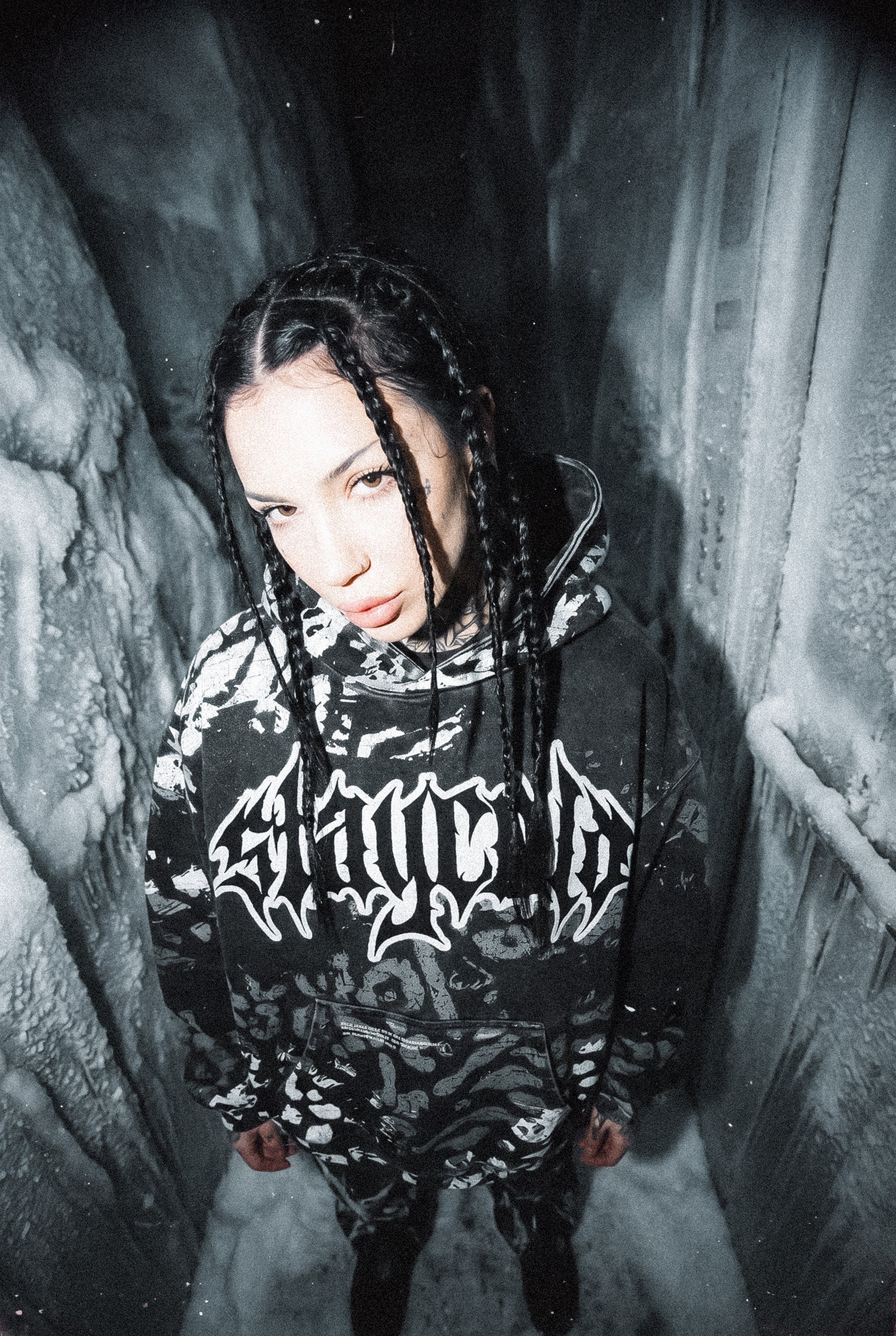 Night Ops (Glow In The Dark) - Heavy Oversized Hoodie (400GSM)