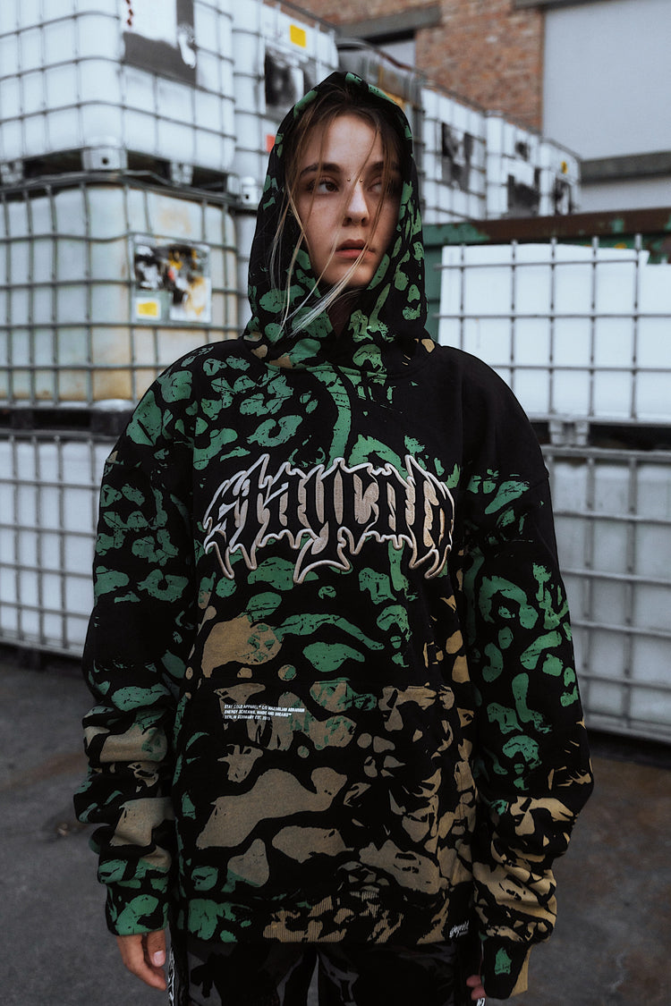 Night Ops - Heavy Oversized Hoodie (400GSM) Image 1