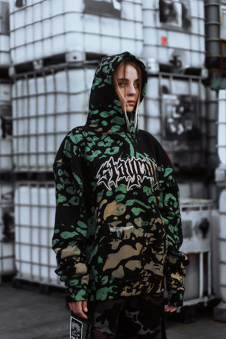 Night Ops - Heavy Oversized Hoodie (400GSM) Image 6