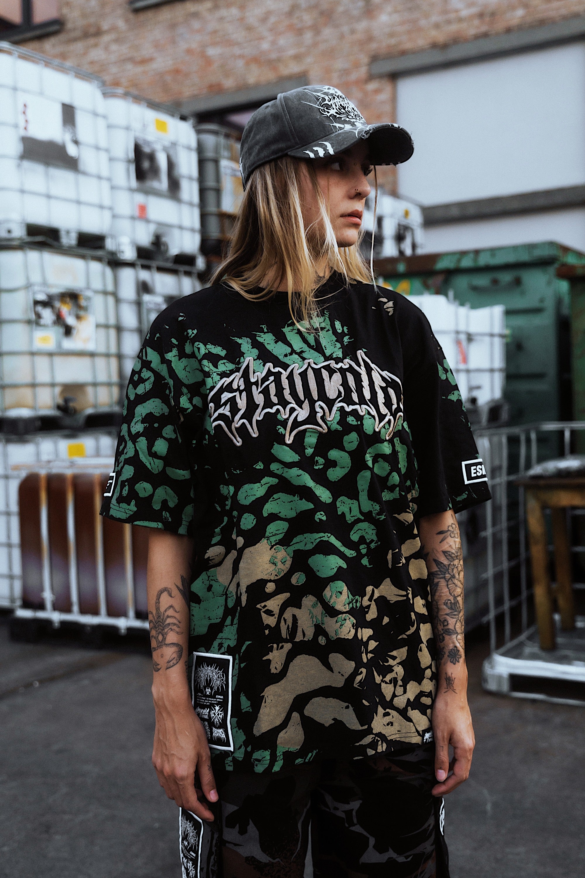 Night Ops - Heavy Oversized T-Shirt (250GSM)