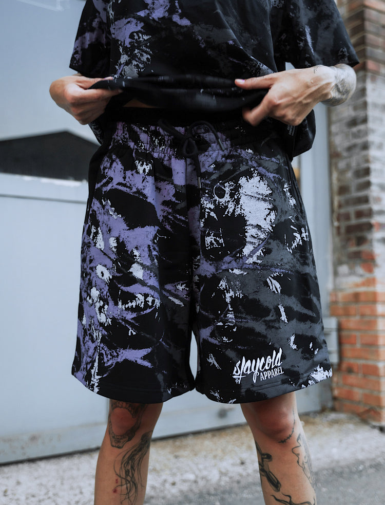 Nightbreed (purple tie dye) - Prime Short (350GSM)
