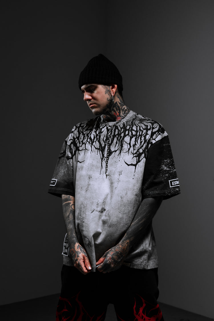 Reign Of Blood (wasted) - Heavy Oversized T-Shirt (250GSM)