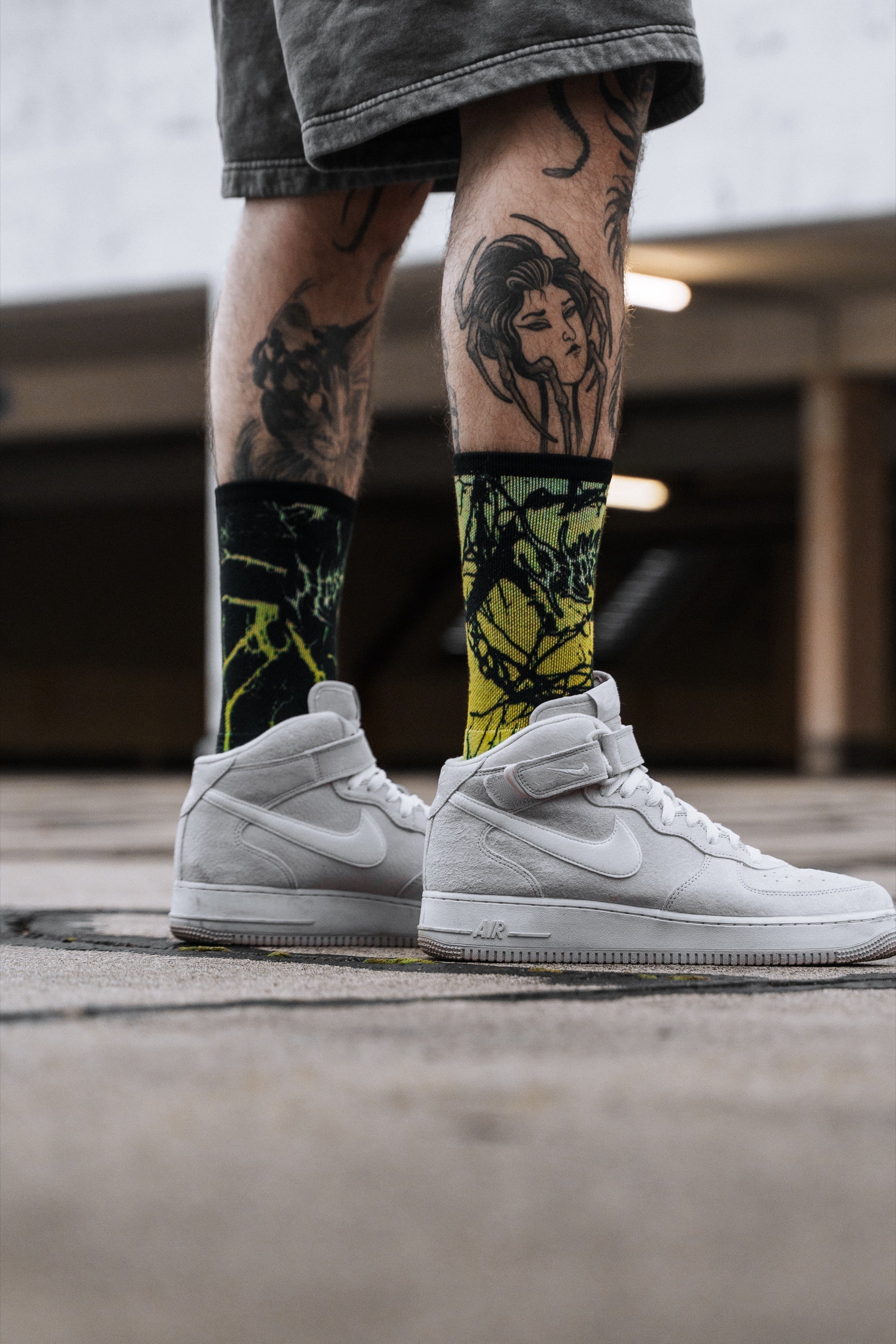 Ragshift (Yellowish) - Comfort Socks