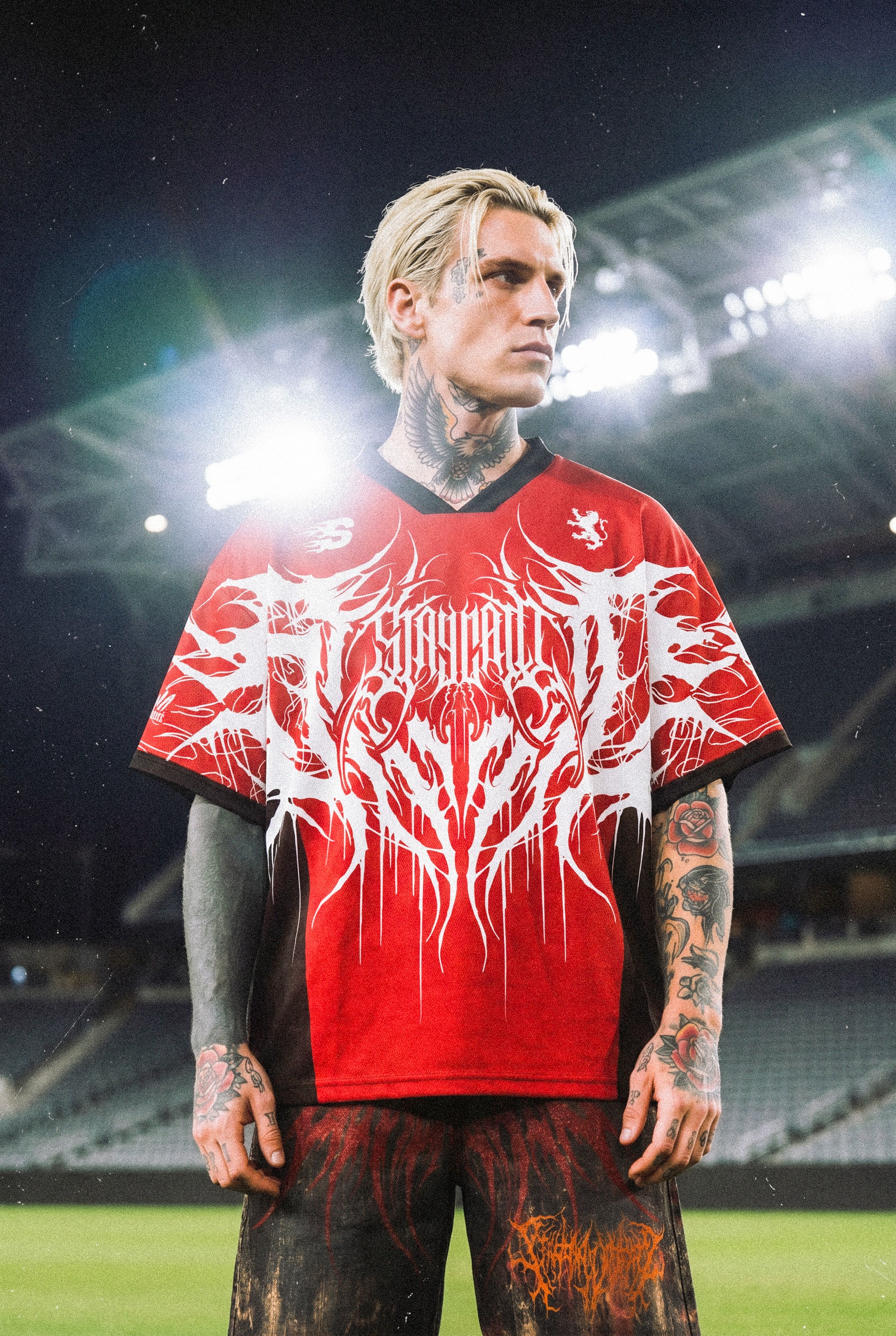 Red Devil (red) - Oversized Jersey (260GSM)
