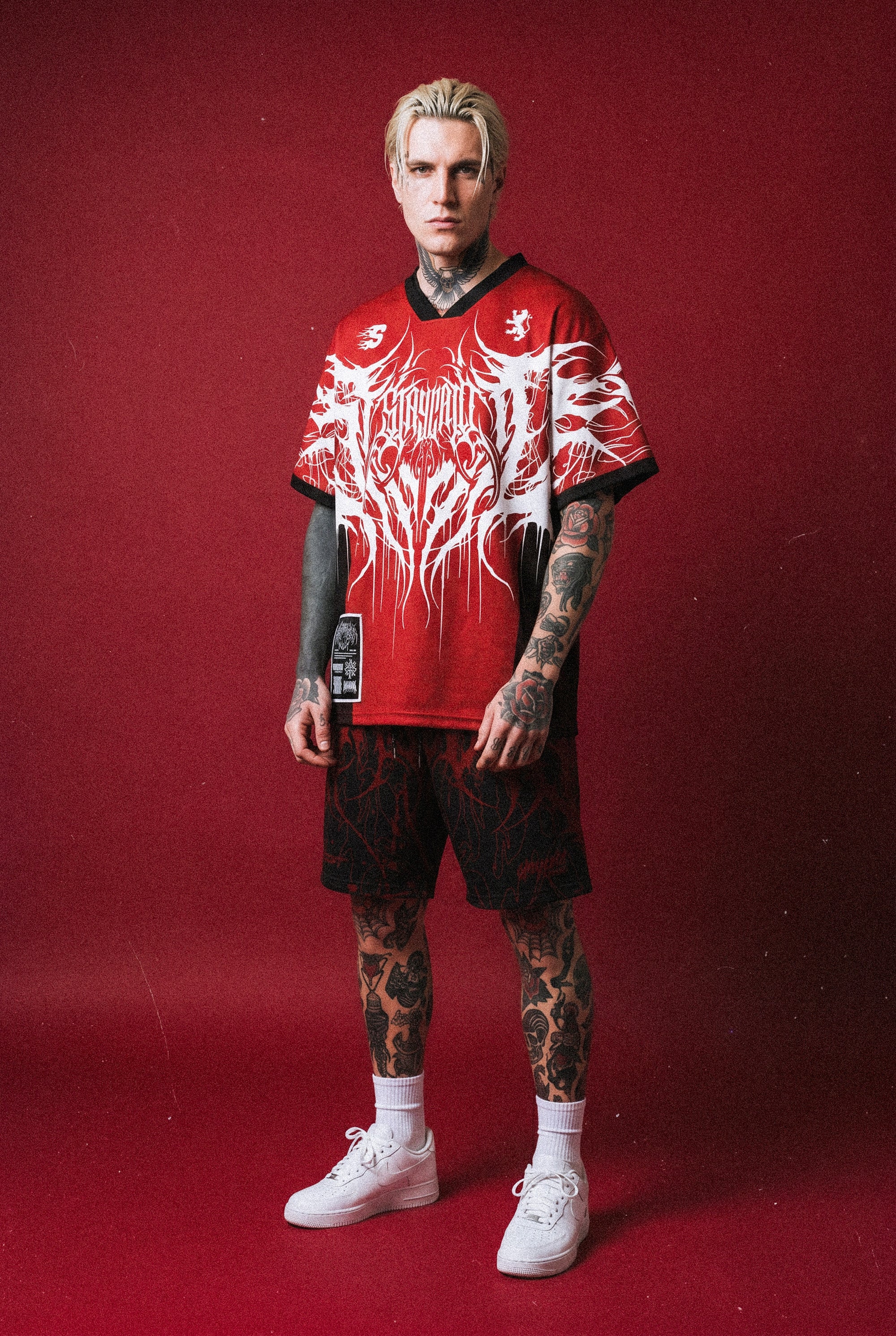 Red Devil (red) - Oversized Jersey (260GSM)