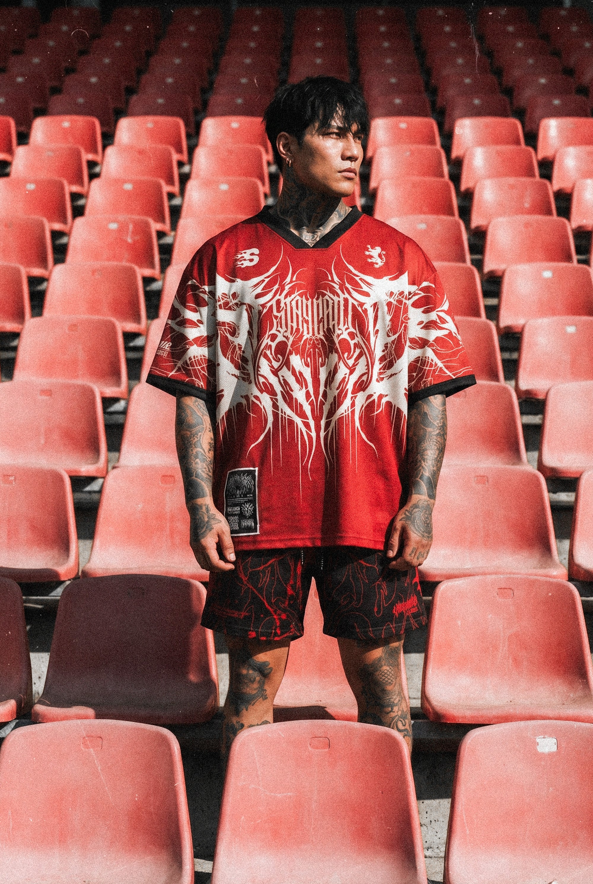 Red Devil (red) - Oversized Jersey (260GSM)