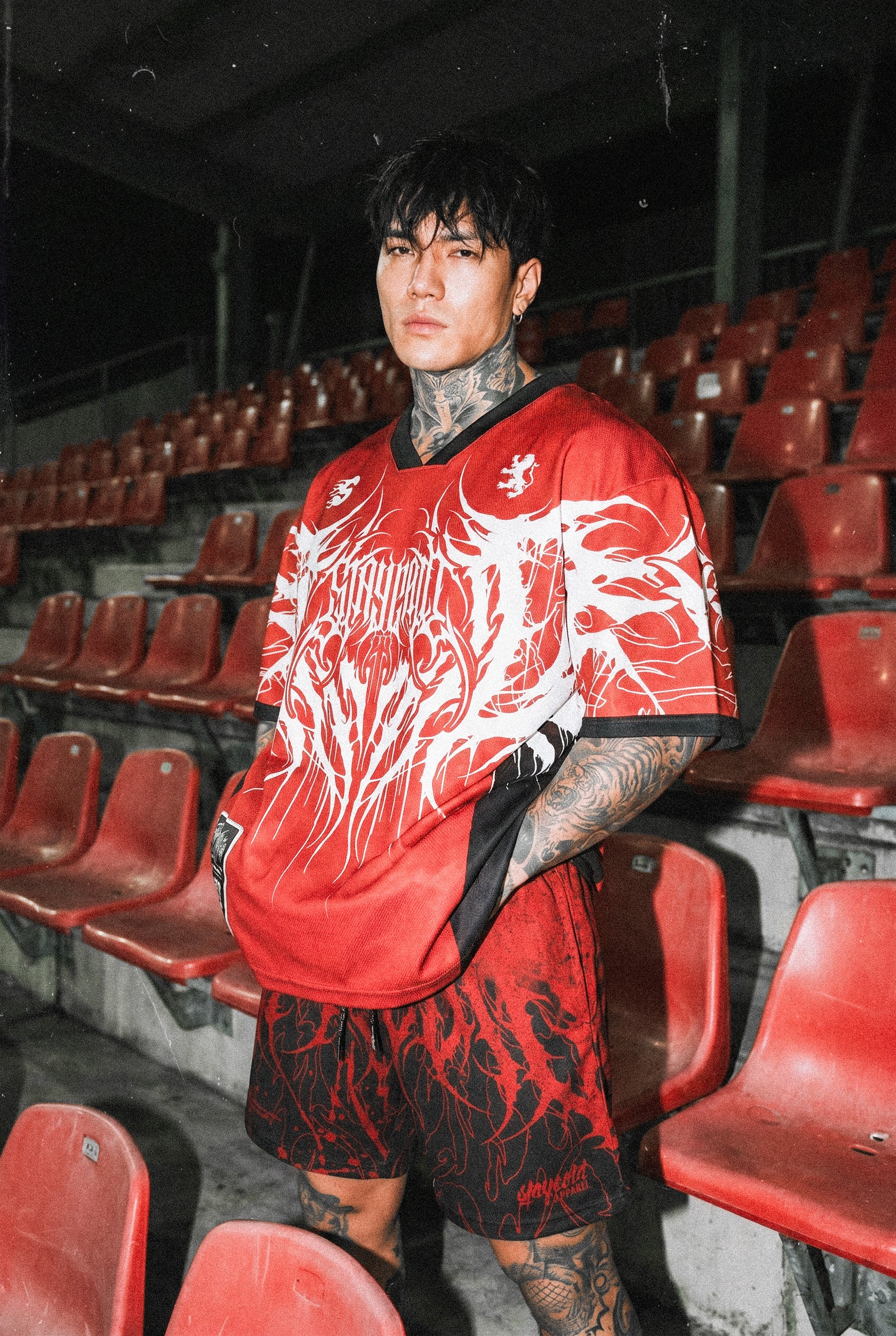 Red Devil (red) - Oversized Jersey (260GSM)
