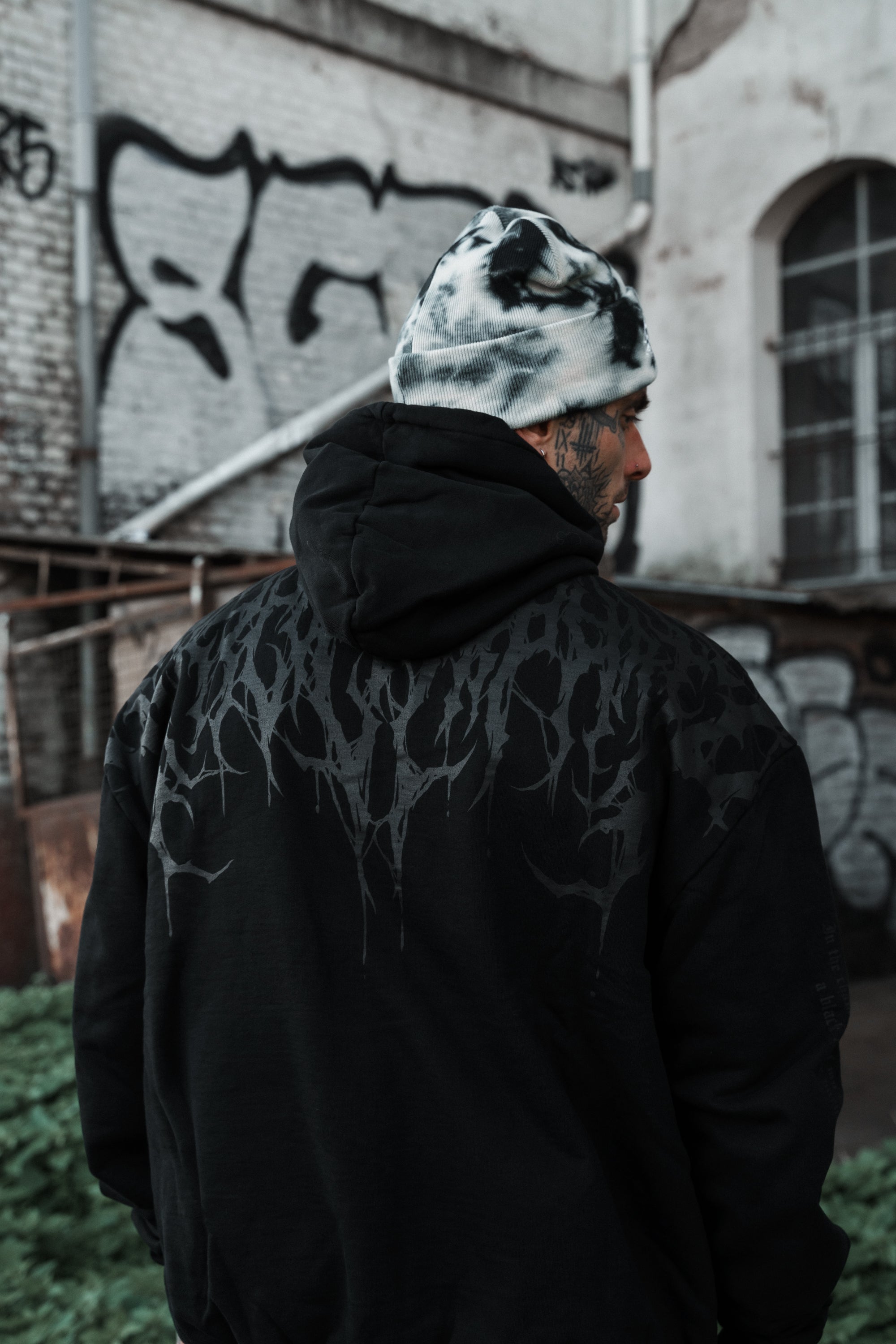 Reign Of Blood (dark) - Heavy Oversized Hoodie 400GSM