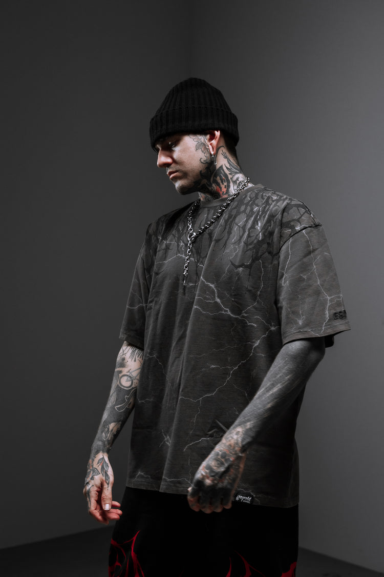 Reign Of Blood 4.0 - Heavy Oversized T-Shirt 250GSM Image 5