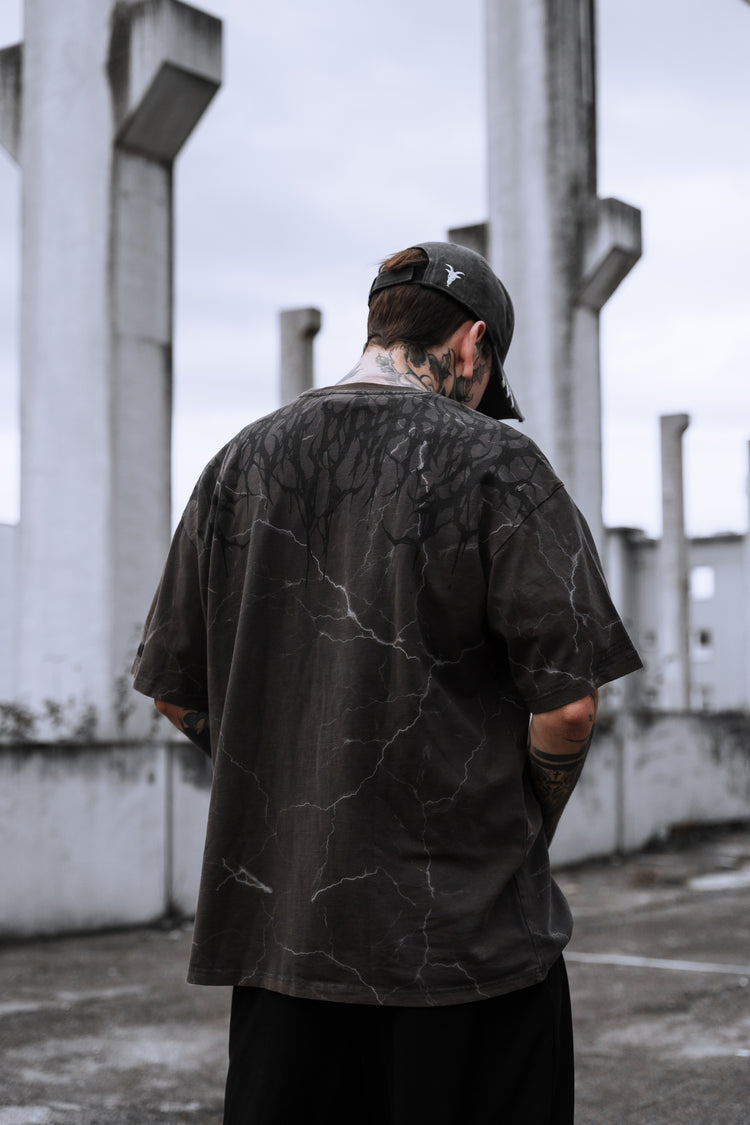 Reign Of Blood 4.0 - Heavy Oversized T-Shirt 250GSM Image 6