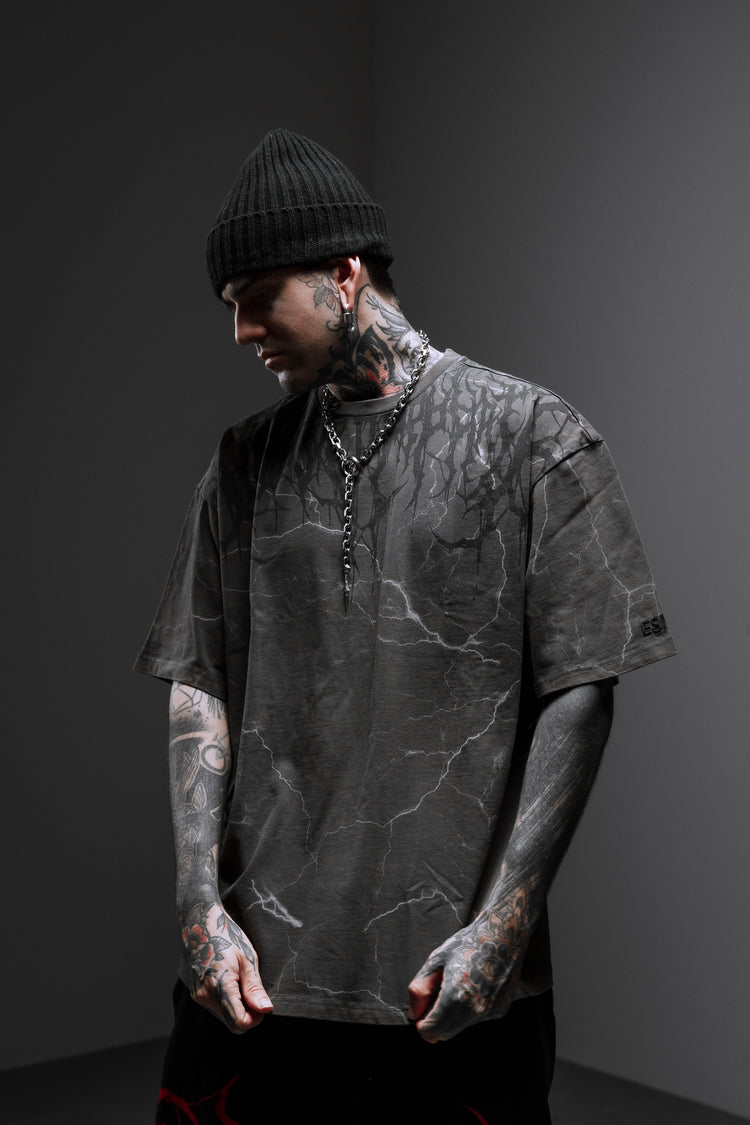 Reign Of Blood 4.0 - Heavy Oversized T-Shirt 250GSM Image 1