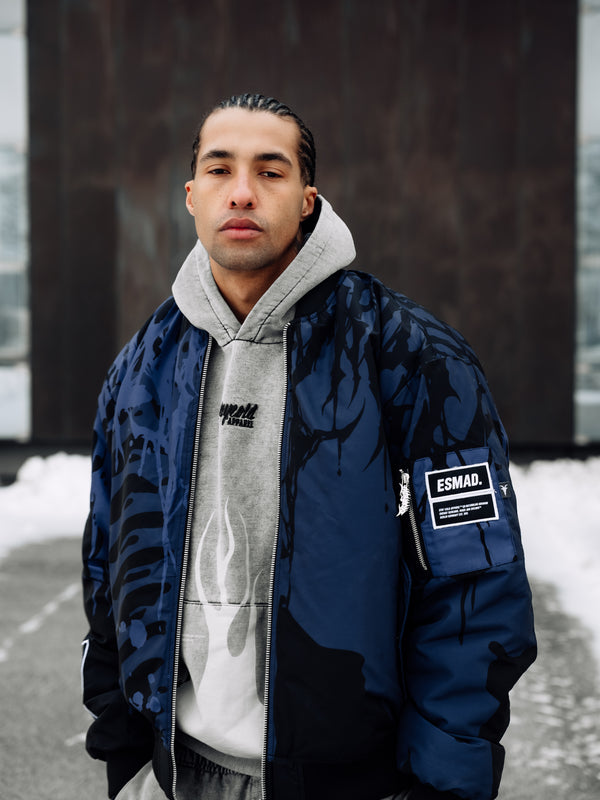 Reign Of Blood (drowned) - Bomber Jacket Lifestyle Image