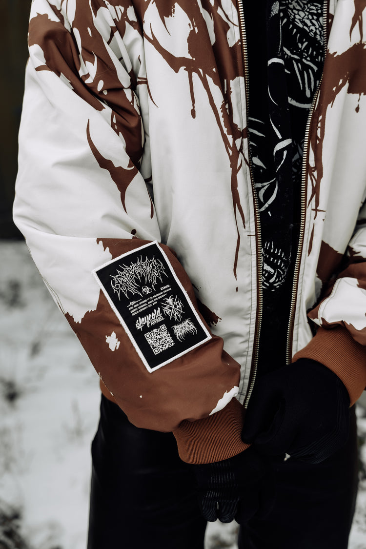 Reign Of Blood (grain) - Bomber Jacket Image 4