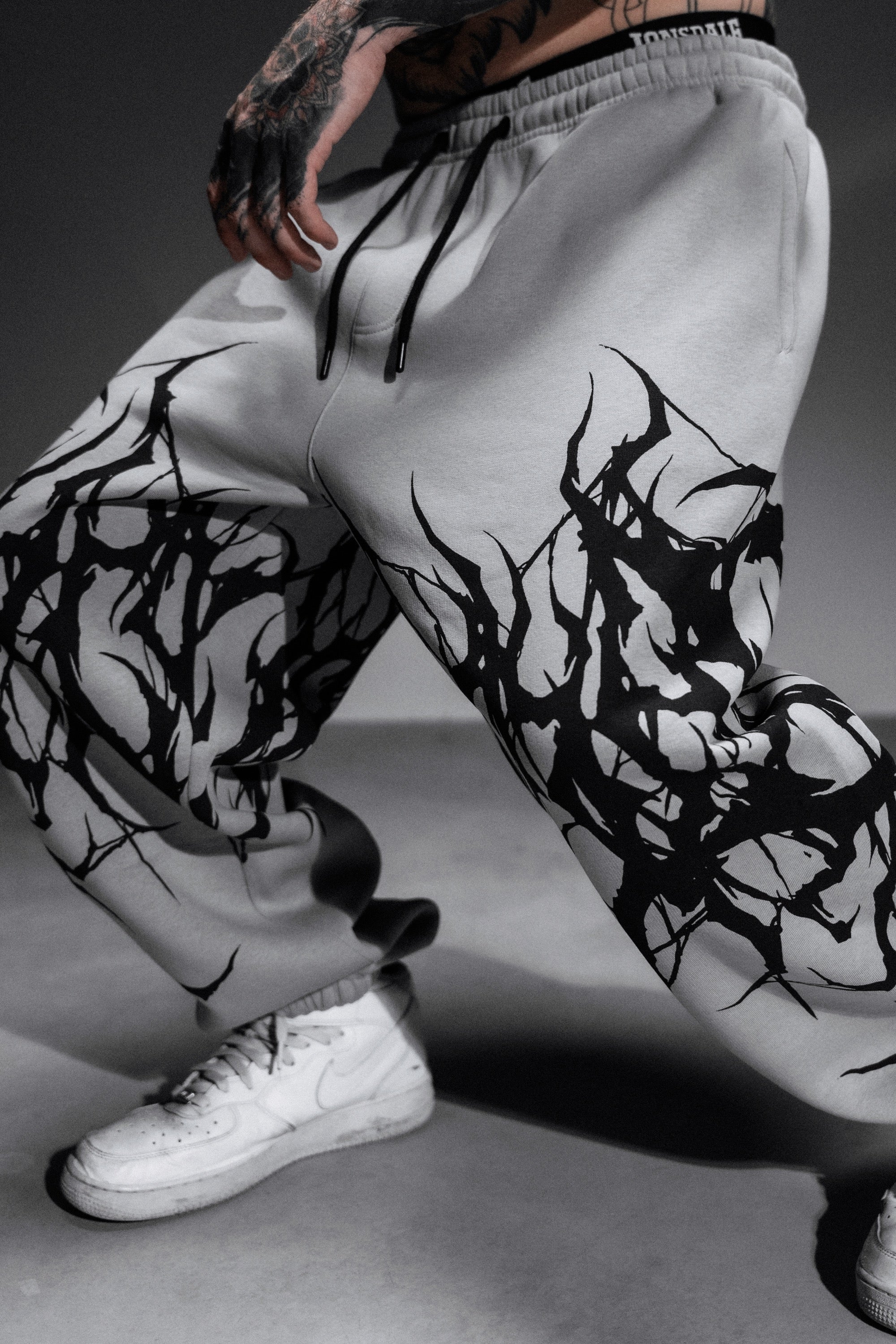 Reign Of Blood (grey) - Sweatpants (350GSM)