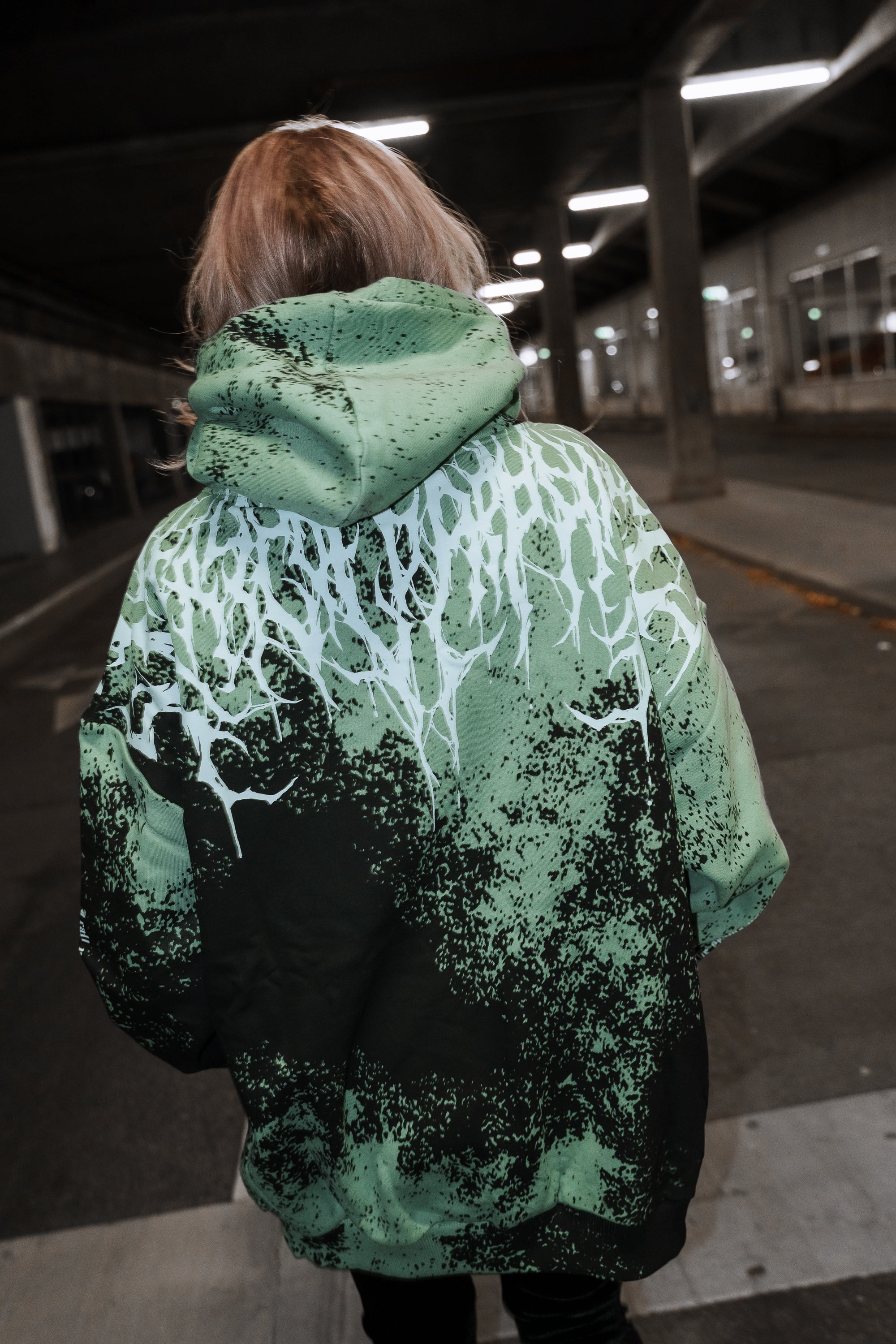 Reign Of Blood (mentol) - Oversized Hoodie (350GSM)