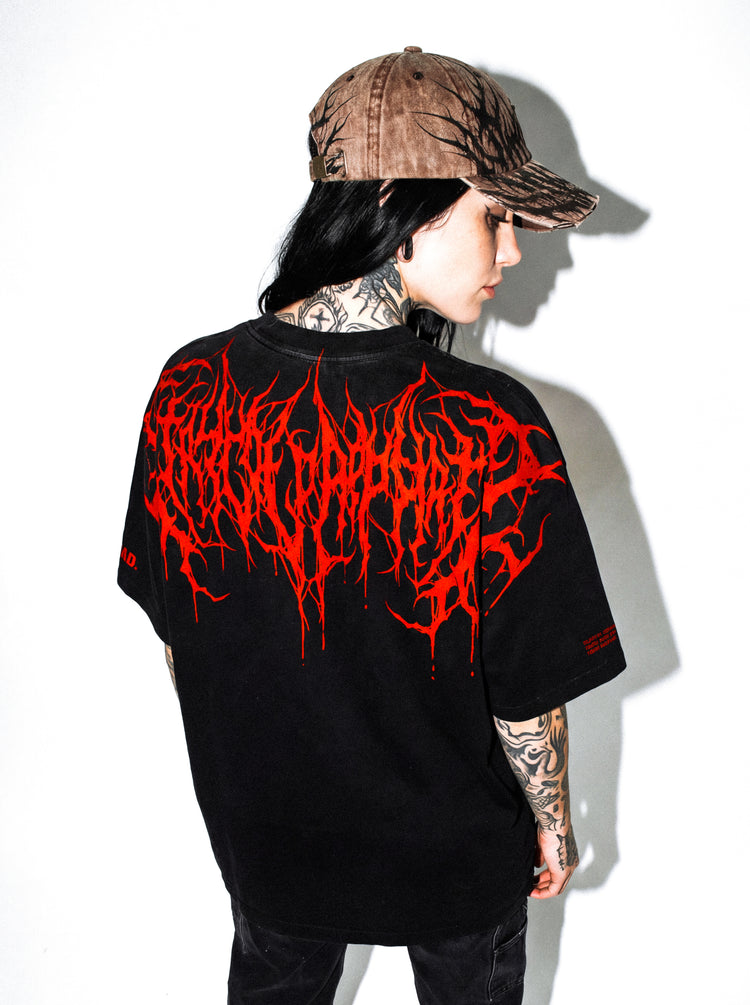 Reign Of Blood - Heavy Oversized T-Shirt 250GSM Image 4