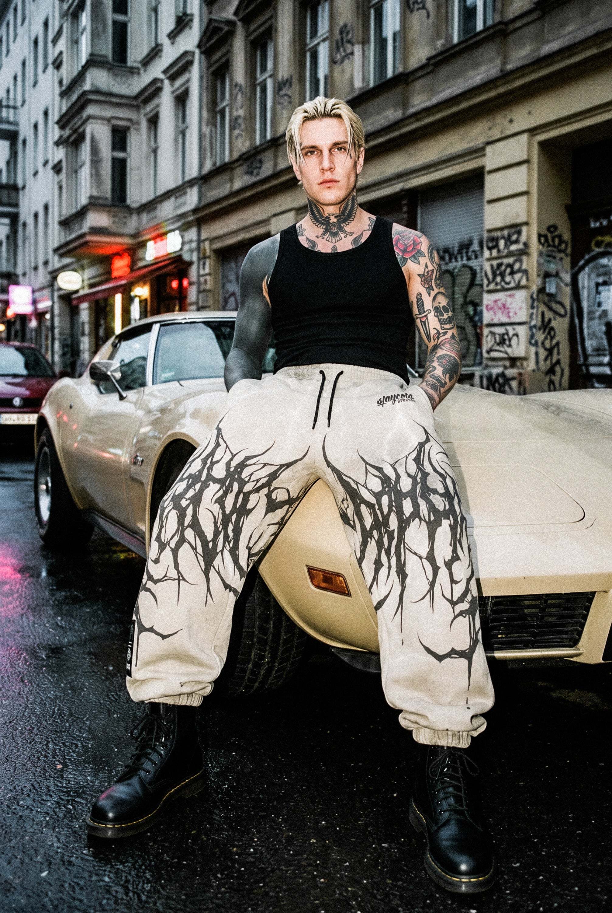 Reign Of Blood (sand) - Sweatpants (350GSM)