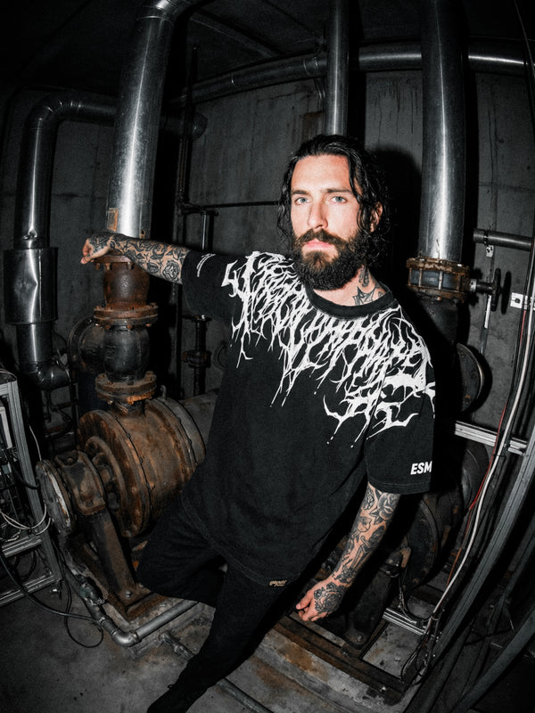 Reign Of Blood 1.0 - Heavy Oversized T-Shirt 250GSM Lifestyle Image