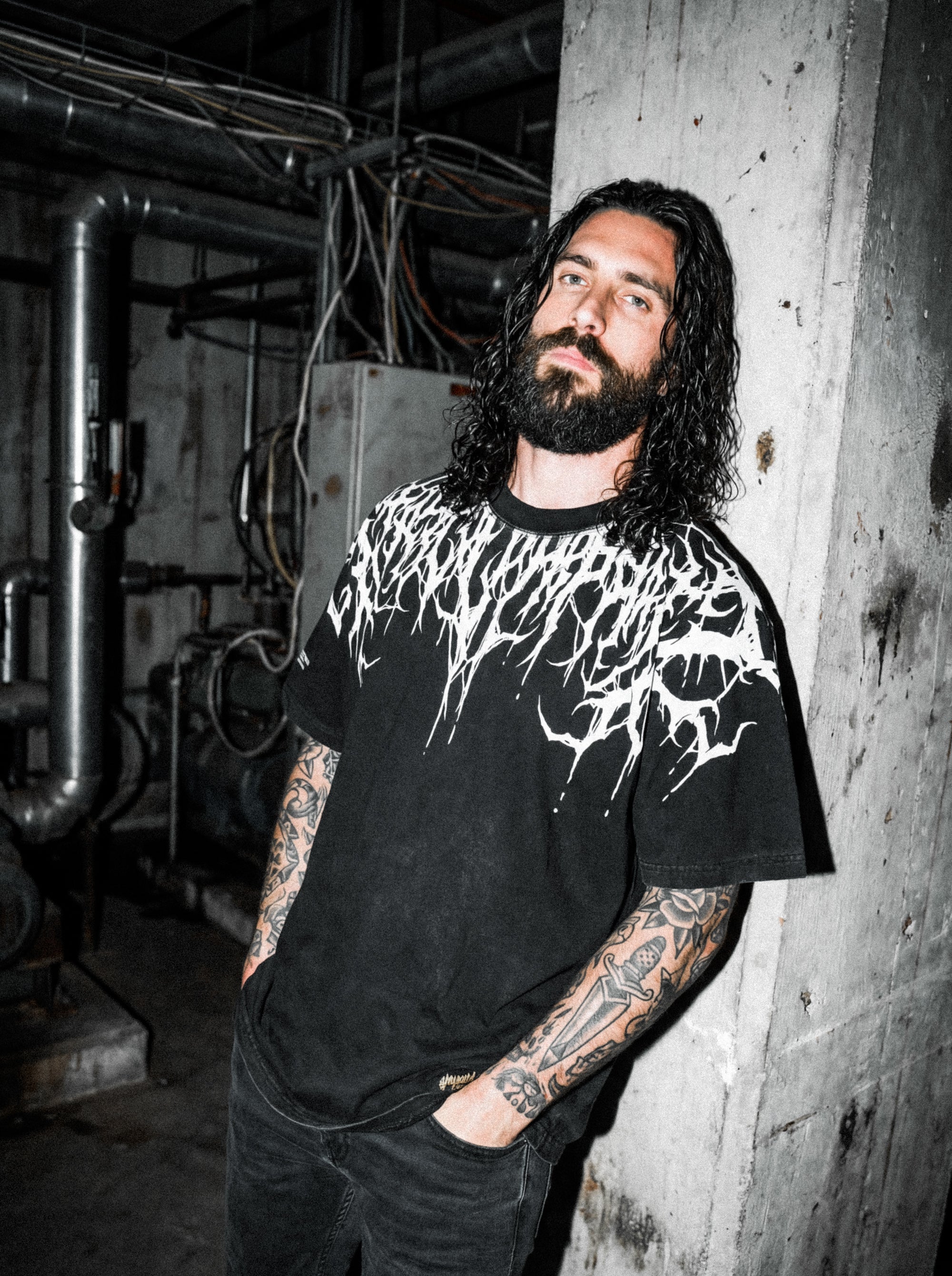 Reign Of Blood (white) - Heavy Oversized T-Shirt 250GSM