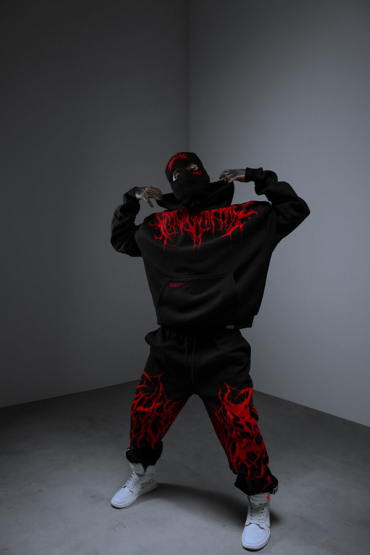 Reign of Blood - Heavy Oversized Hoodie 400GSM Image 6