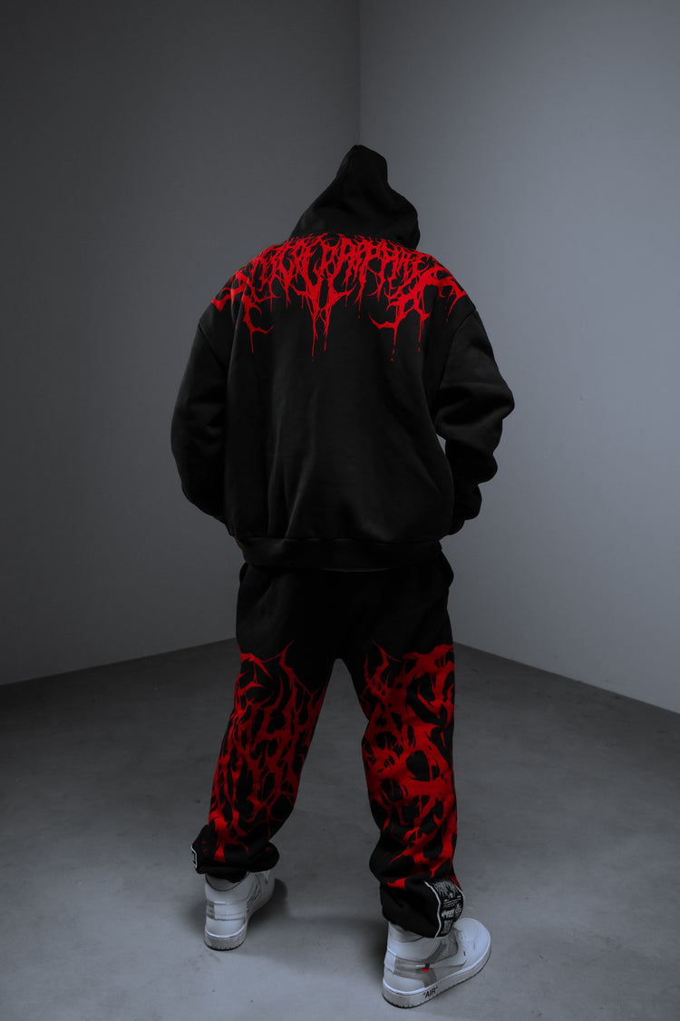 Reign of Blood - Heavy Oversized Hoodie 400GSM Image 3
