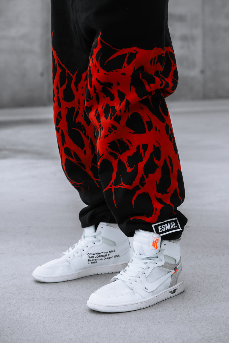 Reign Of Blood (red) - Sweatpants (350GSM) Image 5