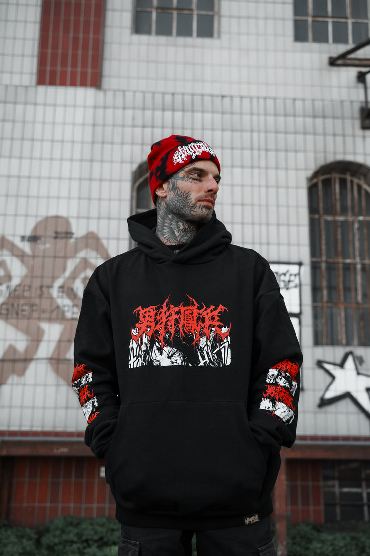 Samurai Demon - Oversized Hoodie Image 3