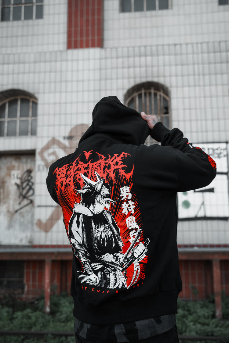 Samurai Demon - Oversized Hoodie Image 1