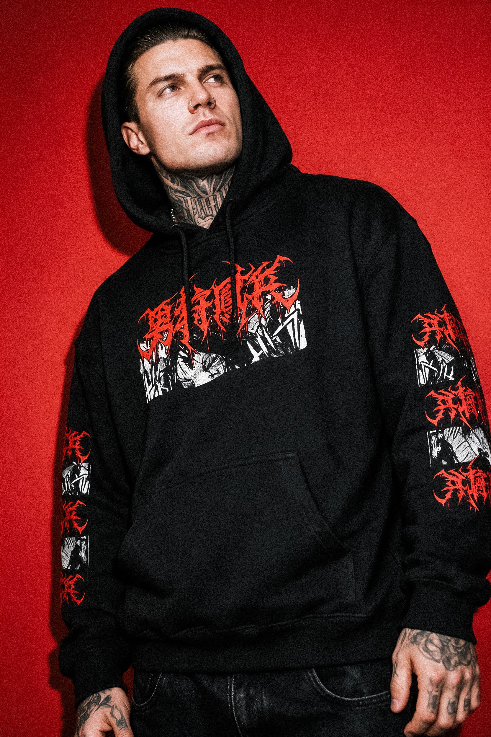 Samurai Demon - Oversized Hoodie
