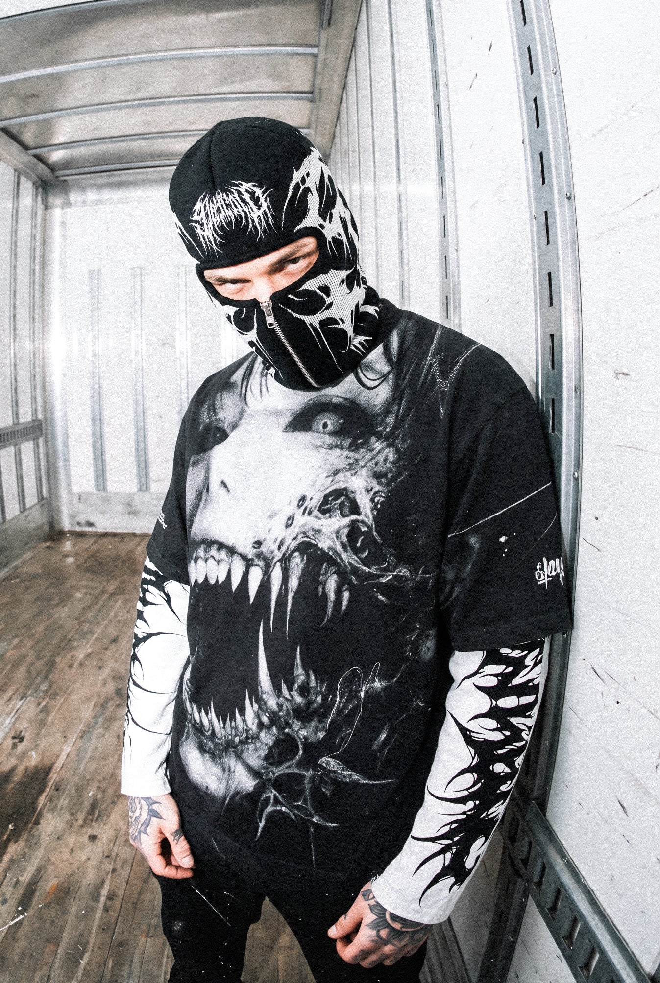 Soulshred (Black) - Double-Layer Longsleeve (250GSM)