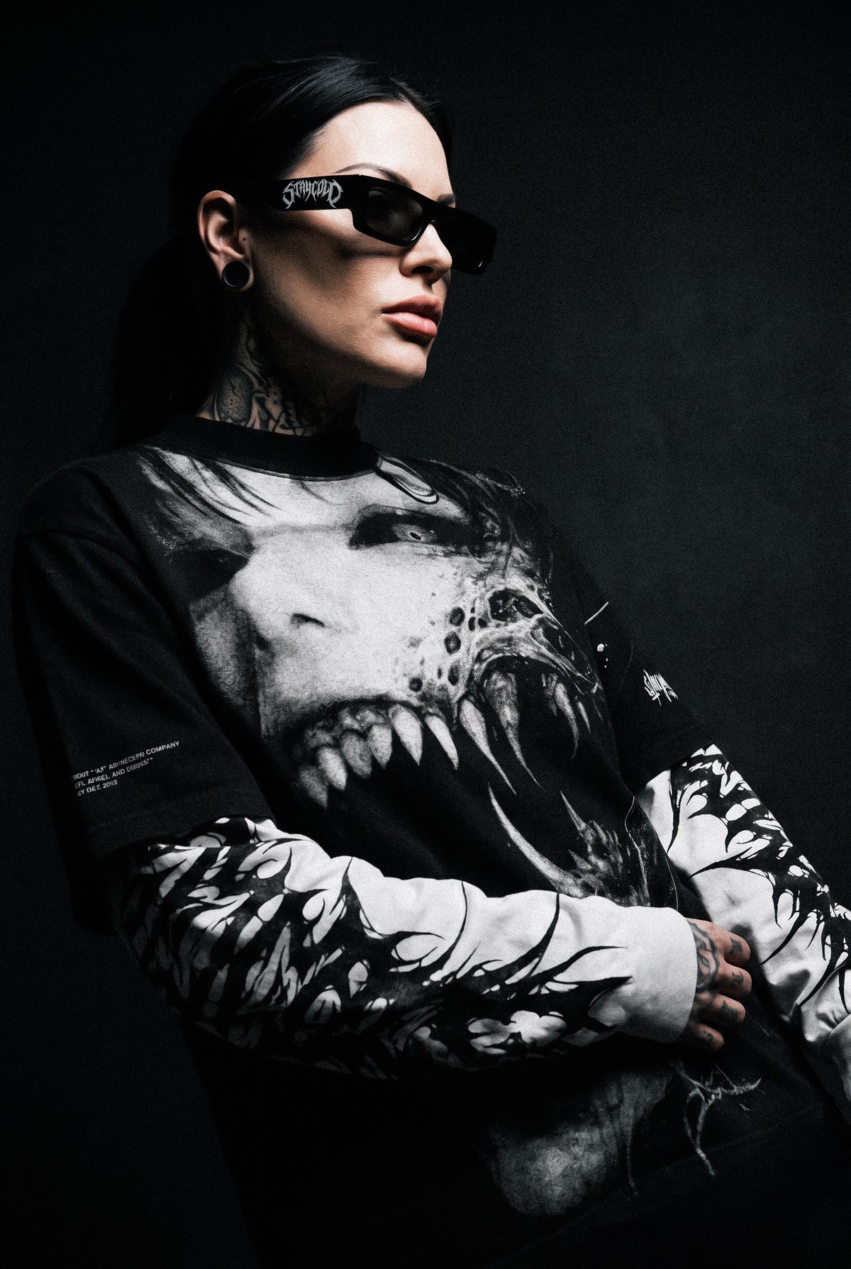 Soulshred (Black) - Double-Layer Longsleeve (250GSM)