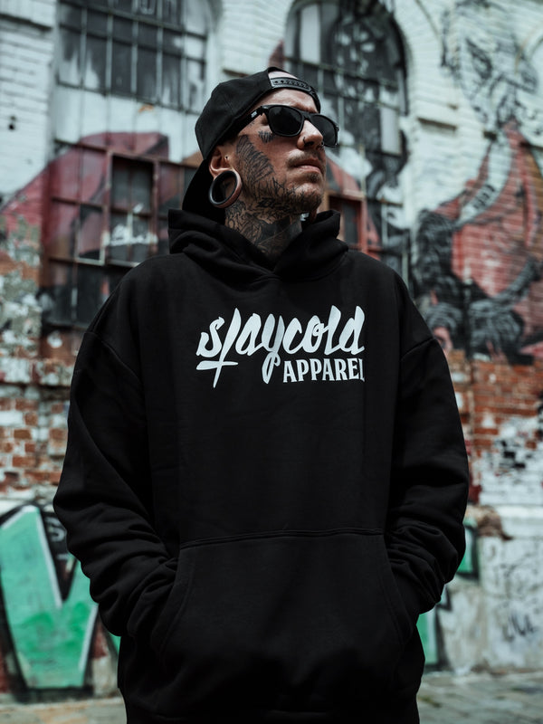 Stay Cold Logo Hoodie Lifestyle Image