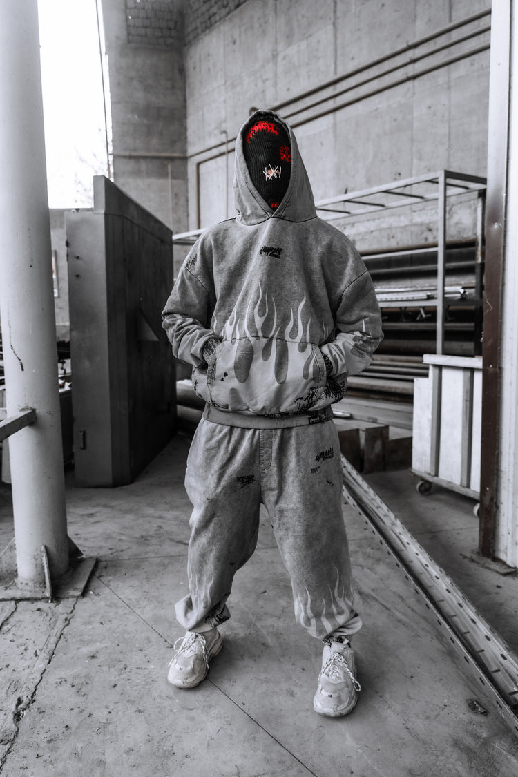 Stormborn (grey) - Sweatpants (350GSM) Image 3