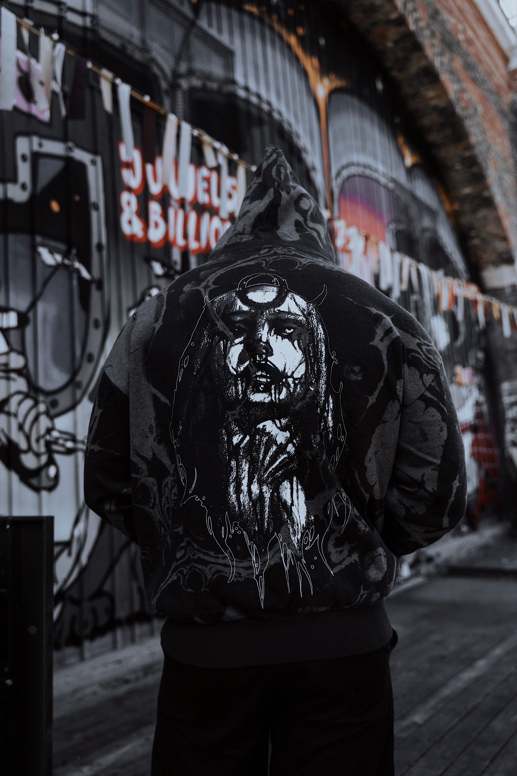 Strangled - Customized Oversized Hoodie (350GSM)